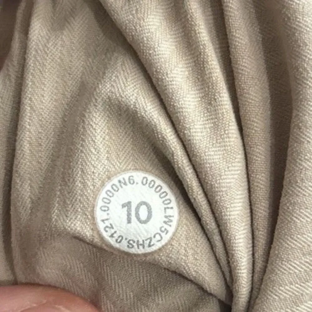 Lululemon Beyond The Studio Jogger Pants Womens Size 10 W5CZHS Beige Brown - Picture 3 of 10
